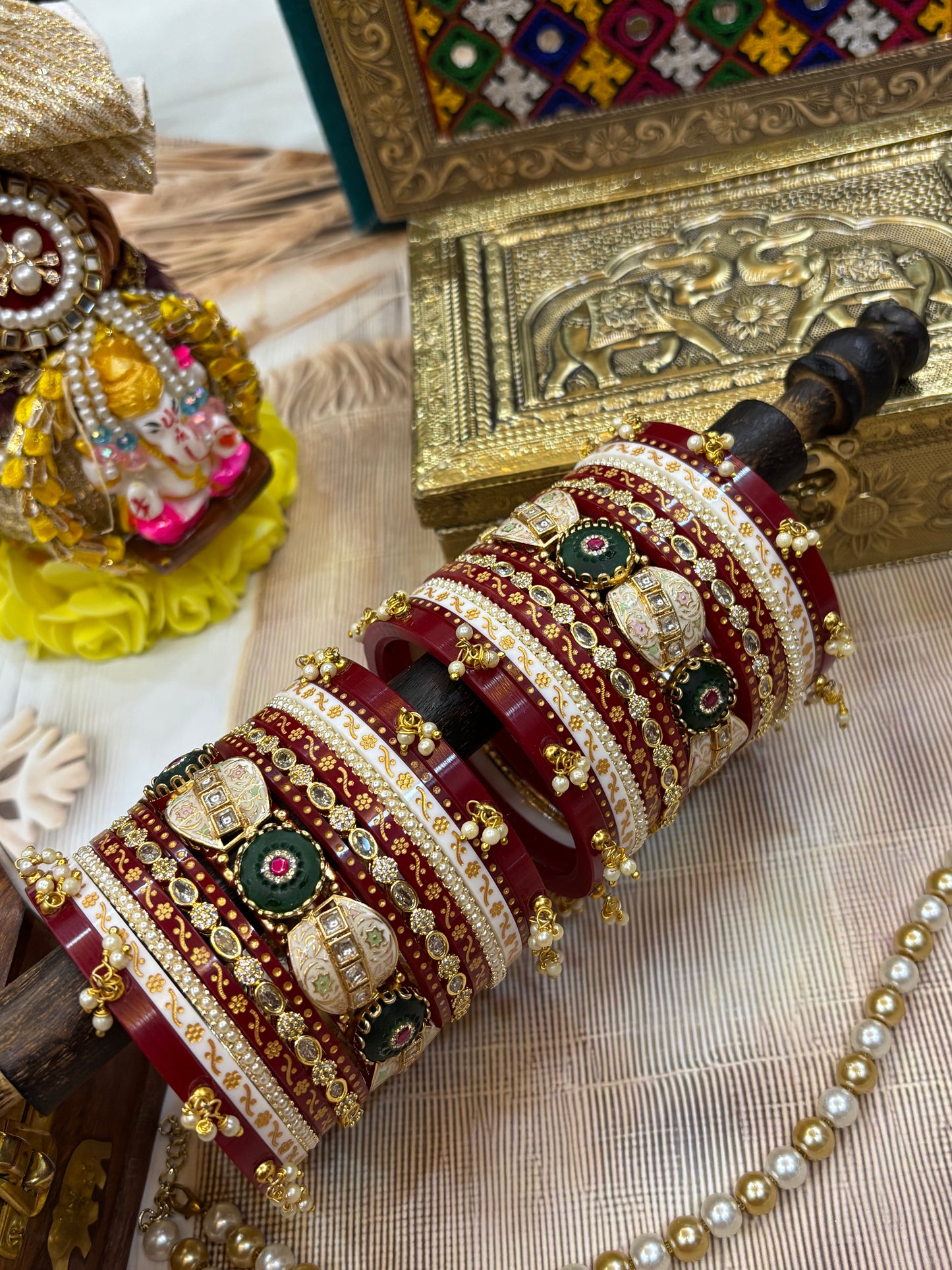 Maharani bangle set