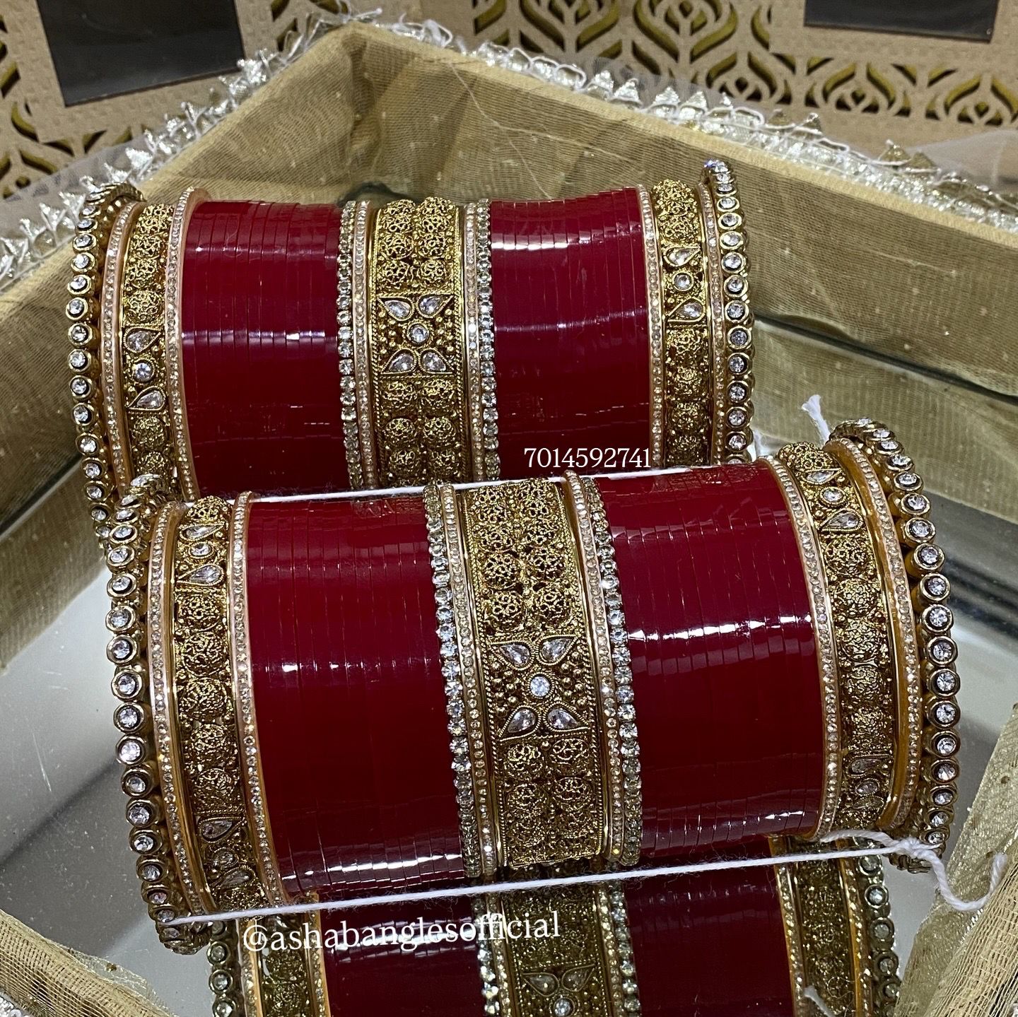 NEW ANTIQUE LOOK RAJWADA CHURA