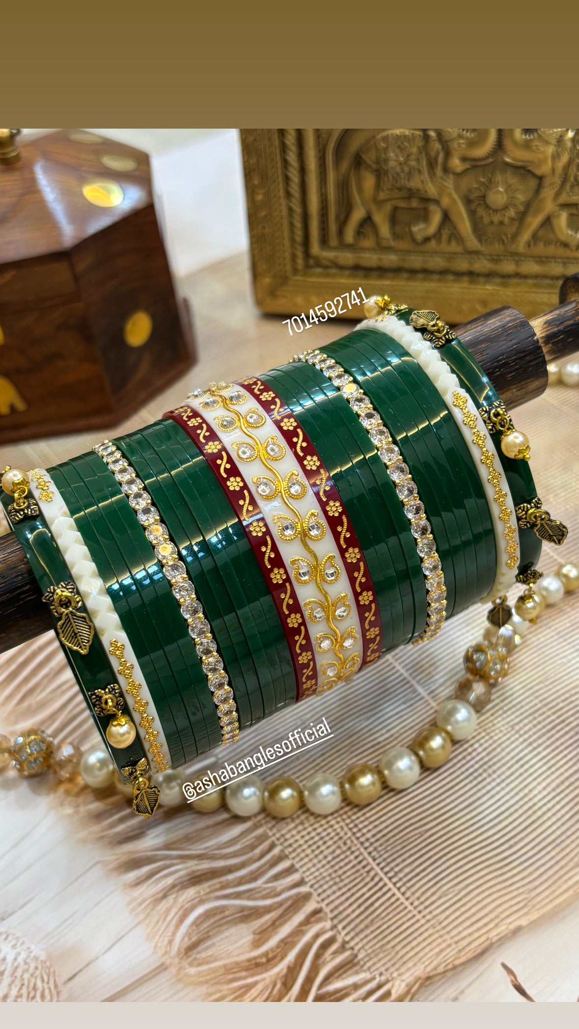 Sawan special green Chura