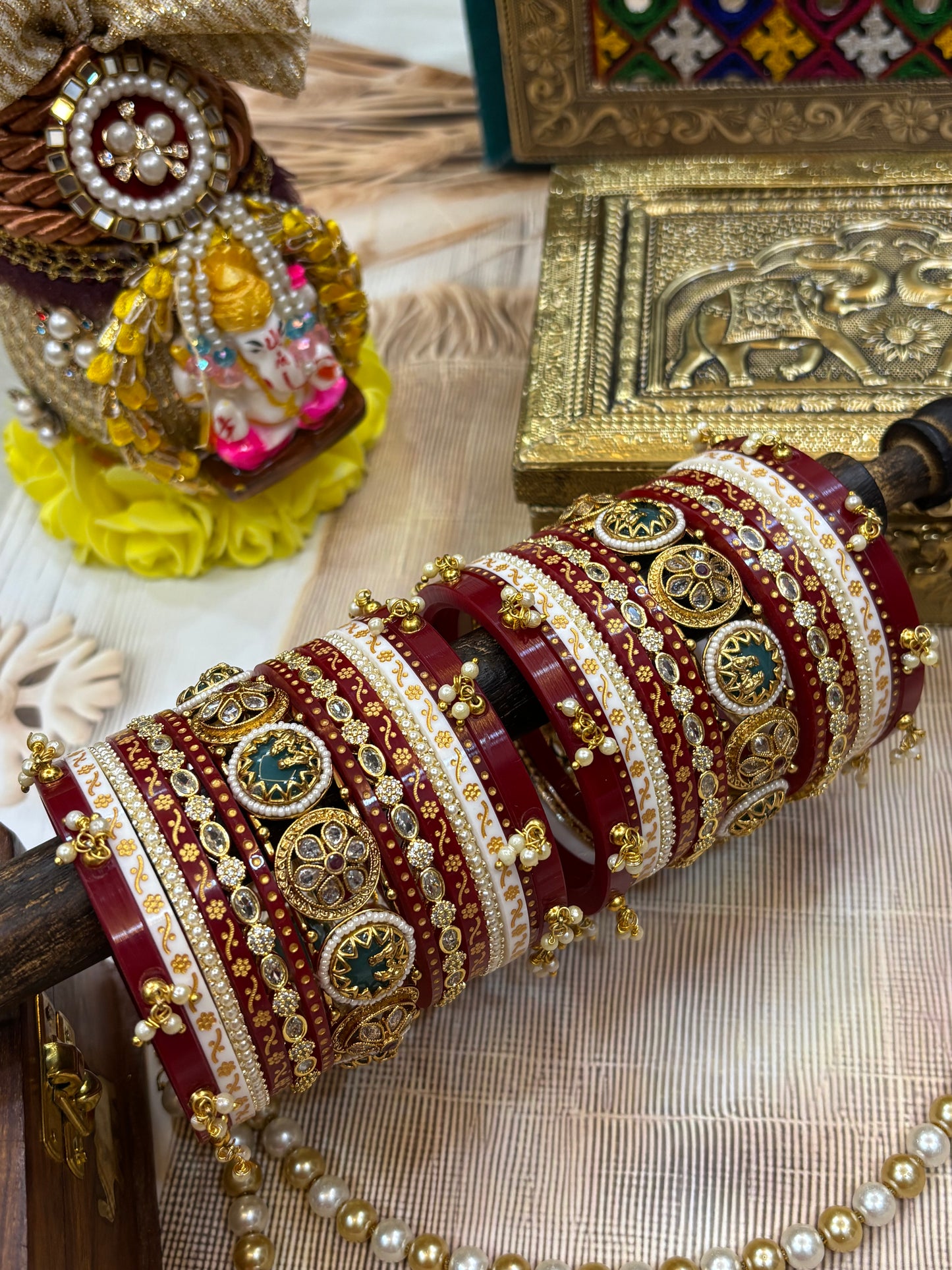 Preet Chura cum bangle set