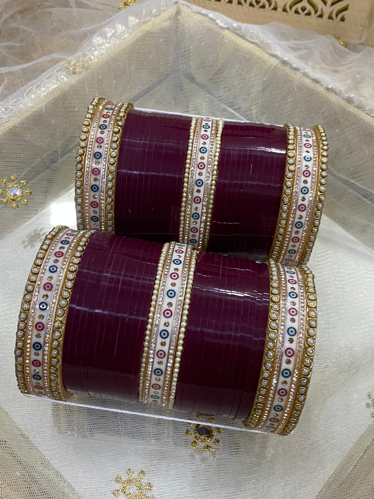 Wine Color traditional Chura