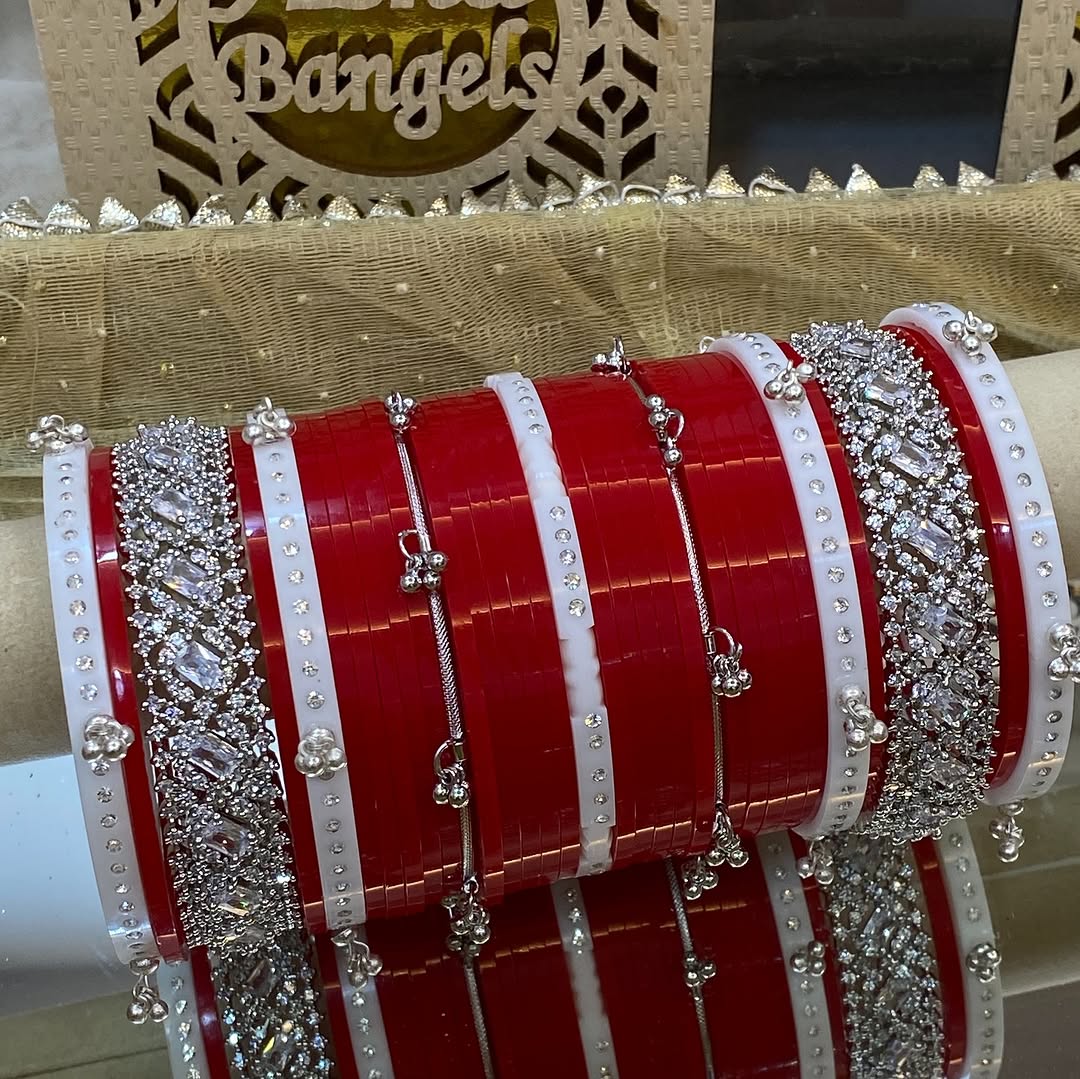PUNJABI BRIDAL CHURA BY ASHA BANGLES