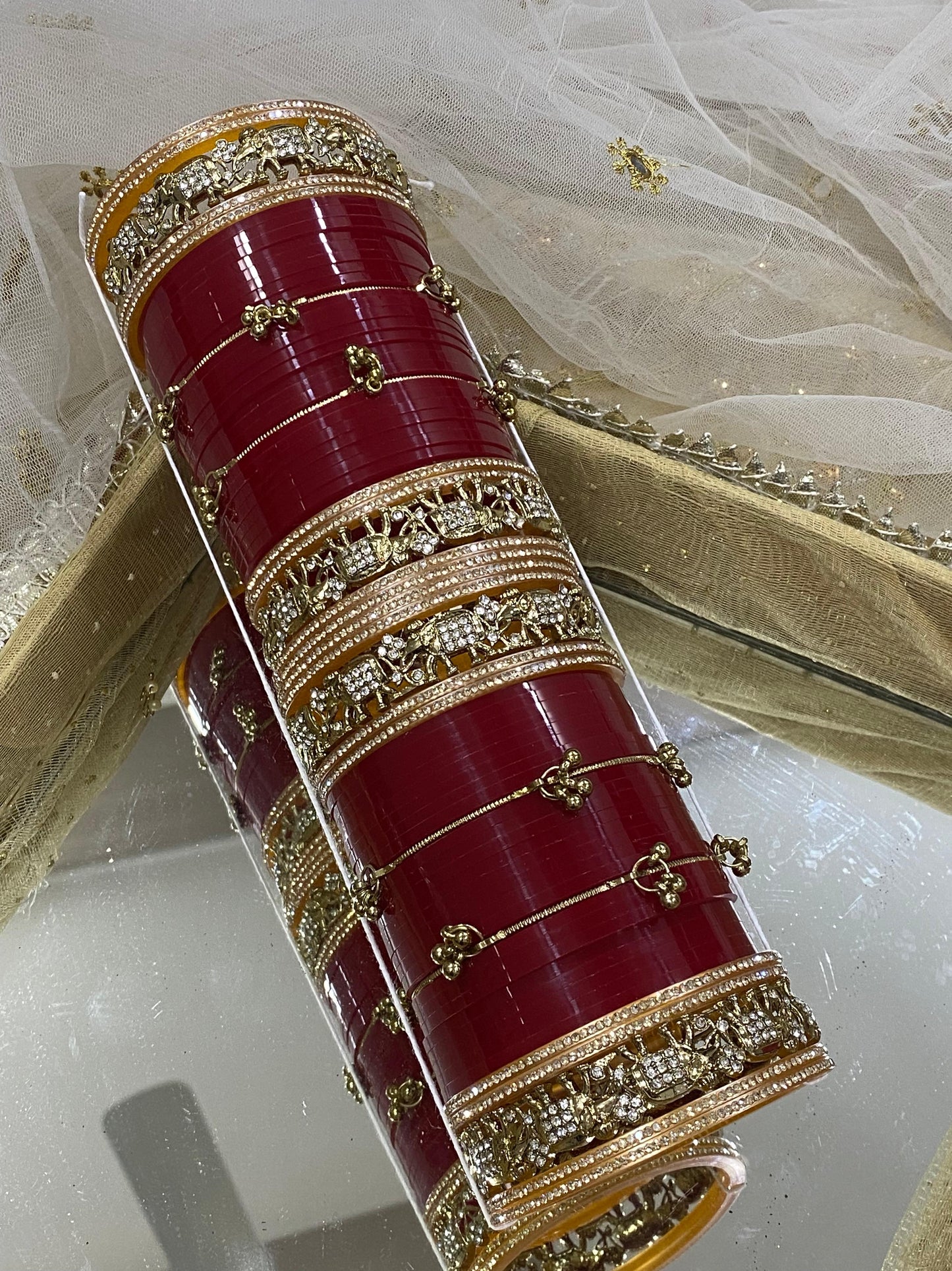 NEW ELEPHANT CHURA WITH KASHMIRI BANGLES