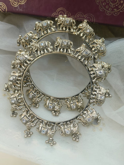 KASHMIRI BANGLES IN ELEPHANT LOOK