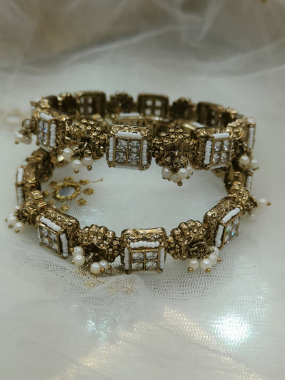 POLKI BANGLES IN KASHMIRI STYLE