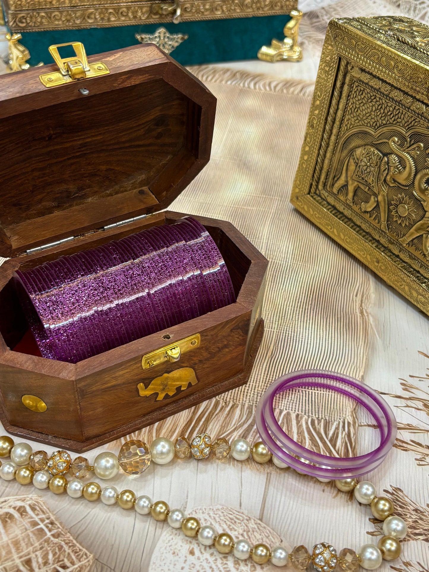 SHIMMERY BANGLES